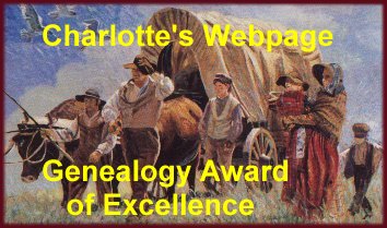 Charlotte's Web Genealogy Award of Excellence